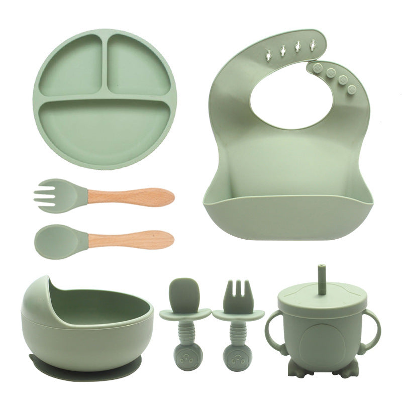 Silicone Baby Tableware Set