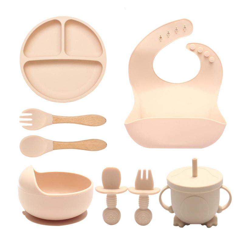 Silicone Baby Tableware Set