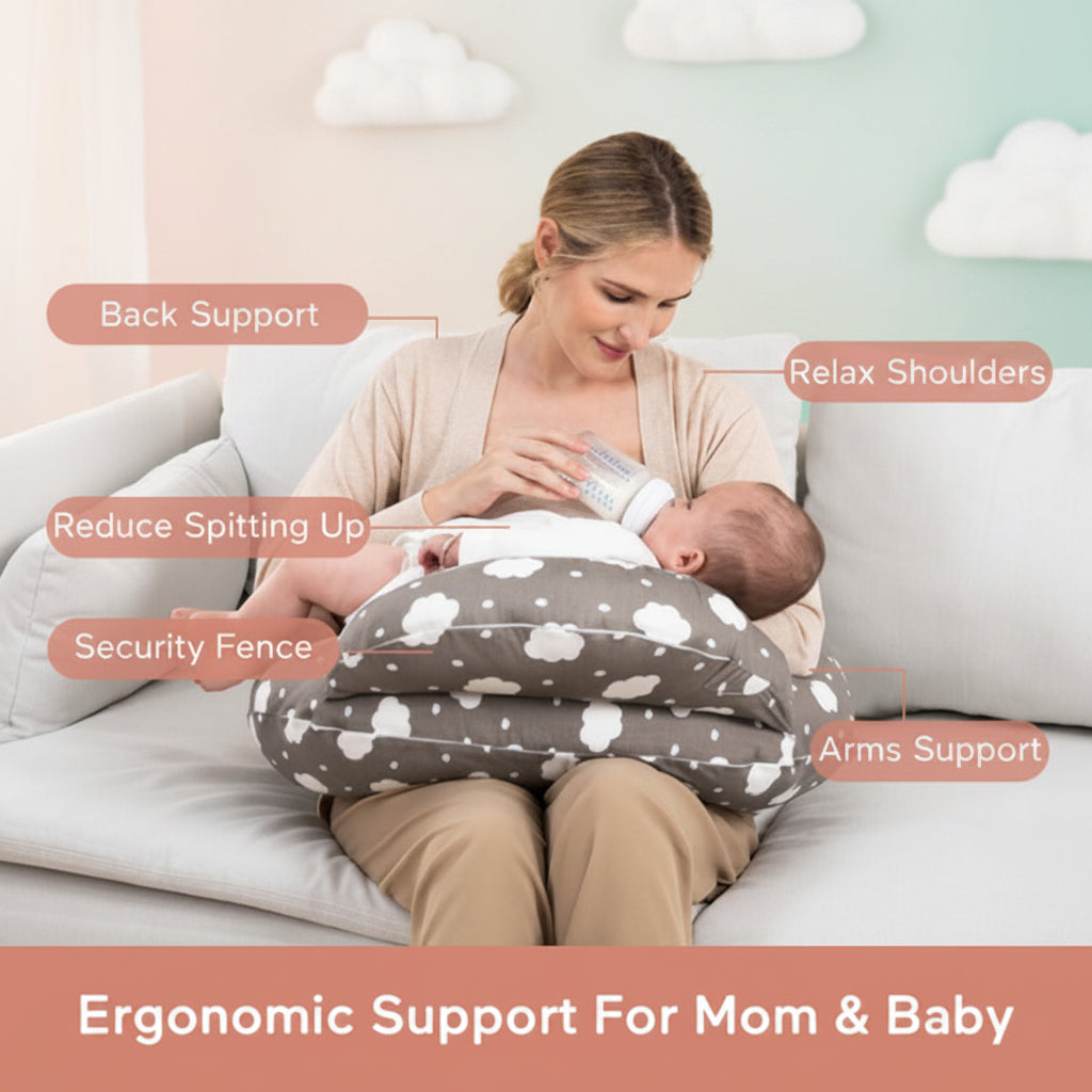 Mommy&MeCo™ Comfort Support Nursing Pillow