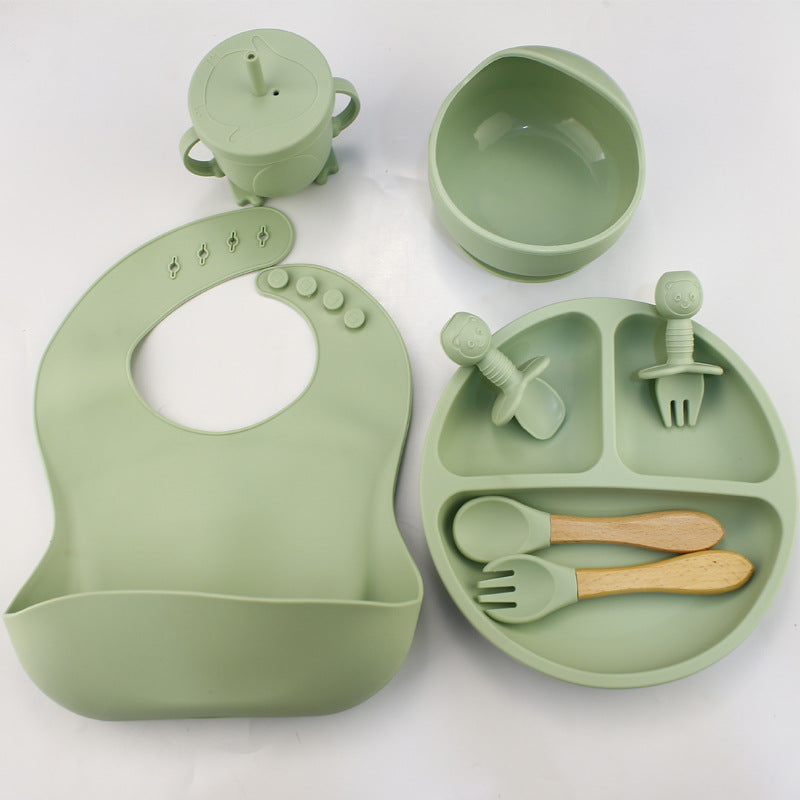 Silicone Baby Tableware Set