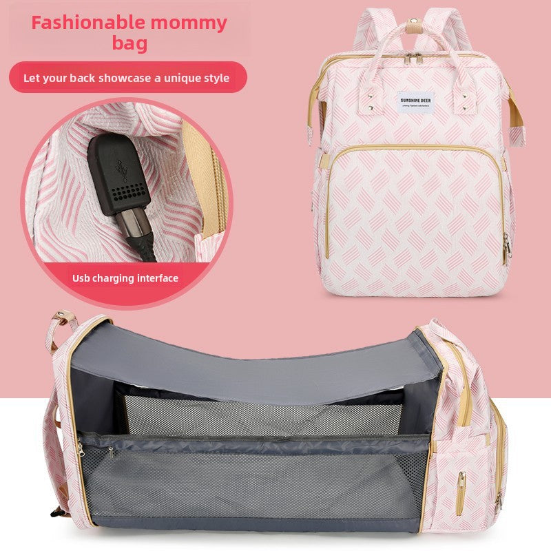 Multifunctional Mummy Baby Travel Backpack